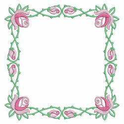 Heirloom Brilliant Rose 08 machine embroidery designs