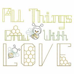 All Things Grow With Love 05(Md) machine embroidery designs