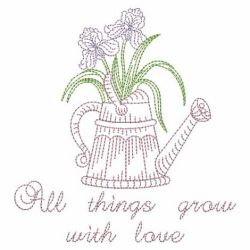 All Things Grow With Love 11(Lg) machine embroidery designs