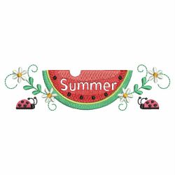 I Love Summer 01 machine embroidery designs