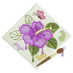 Colorful Hibiscus 10 machine embroidery designs