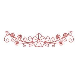 Redwork Heirloom Morning Glory 07(Md) machine embroidery designs