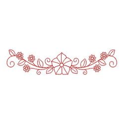 Redwork Heirloom Morning Glory 07(Lg)