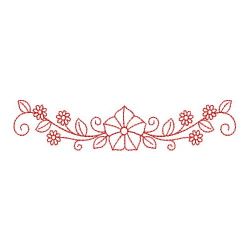 Redwork Heirloom Morning Glory 07(Sm) machine embroidery designs