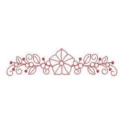 Redwork Heirloom Morning Glory 09(Lg)