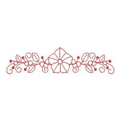 Redwork Heirloom Morning Glory 09(Lg) machine embroidery designs