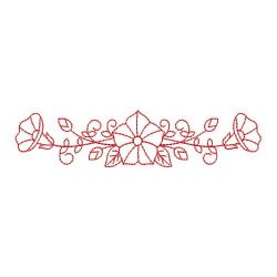 Redwork Heirloom Morning Glory 11(Lg)