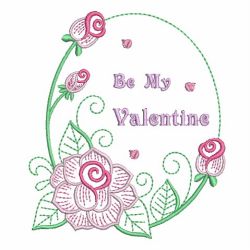 Valentine Rose 11 machine embroidery designs