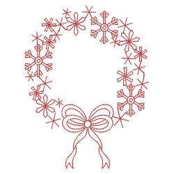 Redwork Merry Christmas 03(Lg) machine embroidery designs