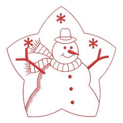 Redwork Merry Christmas 10(Md) machine embroidery designs