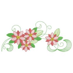 Rippled Flower and Butterfly 10 machine embroidery designs