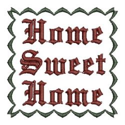 Country Home Sweet Home 02 machine embroidery designs