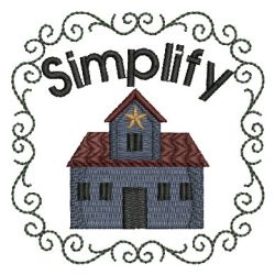 Country Home Sweet Home 05 machine embroidery designs