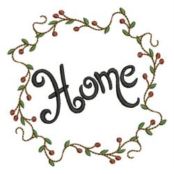 Country Home Sweet Home 06 machine embroidery designs