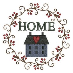 Country Home Sweet Home 07 machine embroidery designs