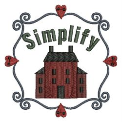 Country Home Sweet Home 08 machine embroidery designs