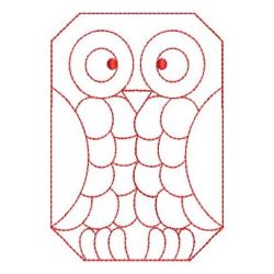 Redwork Baby Owls 04(Md)