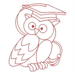 Redwork Baby Owls 10(Sm)