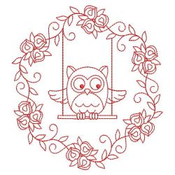 Redwork Cute Animal 01(Md) machine embroidery designs