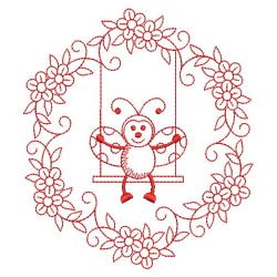 Redwork Cute Animal 02(Sm) machine embroidery designs