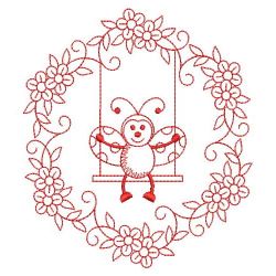 Redwork Cute Animal 02(Md)