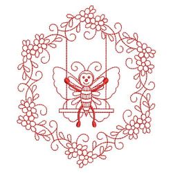 Redwork Cute Animal 04(Sm) machine embroidery designs