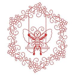 Redwork Cute Animal 04(Lg)