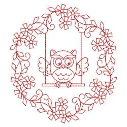 Redwork Cute Animal 06(Sm)