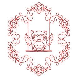 Redwork Cute Animal 10(Sm)