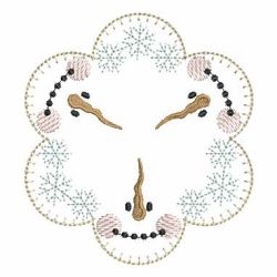 Folk Art Snowman 10 machine embroidery designs