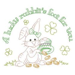 Vintage Rabbit 04(Lg) machine embroidery designs