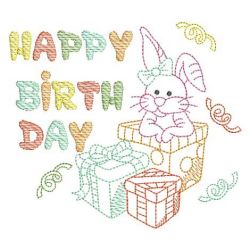 Vintage Rabbit 07(Md) machine embroidery designs
