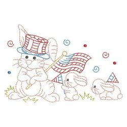 Vintage Rabbit 08(Sm) machine embroidery designs