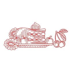 Redwork Tea Time 08(Md) machine embroidery designs