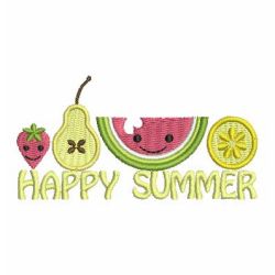 Summer Fruit 05 machine embroidery designs
