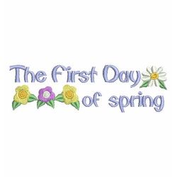 Hello Spring 03 machine embroidery designs