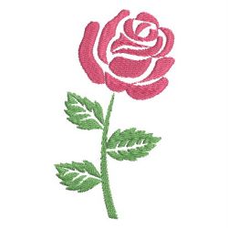 Colorful Rose Silhouettes 1 machine embroidery designs