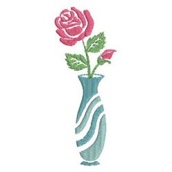 Colorful Rose Silhouettes 1 07 machine embroidery designs