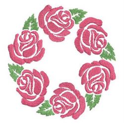 Colorful Rose Silhouettes 2 02