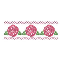 Colorful Rose Silhouettes 2 07 machine embroidery designs