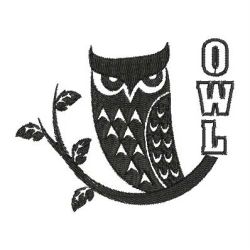 Owl Silhouettes 1 03(Sm)