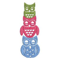 Owl Silhouettes 1 04(Md) machine embroidery designs