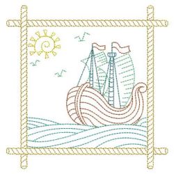 Vintage Maritime Dream 10(Md) machine embroidery designs