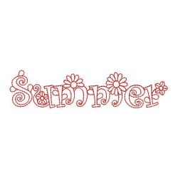 Redwork Four Seasons 02(Sm) machine embroidery designs