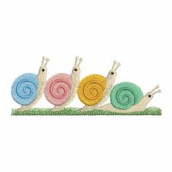 Snails 09 machine embroidery designs