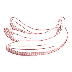 Redwork Fruits 1 07(Md) machine embroidery designs