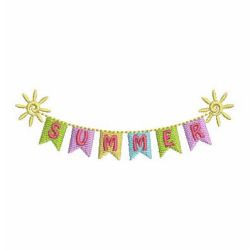 Happy Summer 02 machine embroidery designs