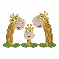 Giraffes 11 machine embroidery designs