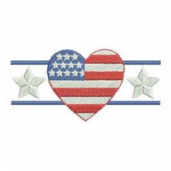 I Love USA 05 machine embroidery designs