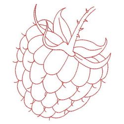 Redwork Fruits 2 01(Md) machine embroidery designs